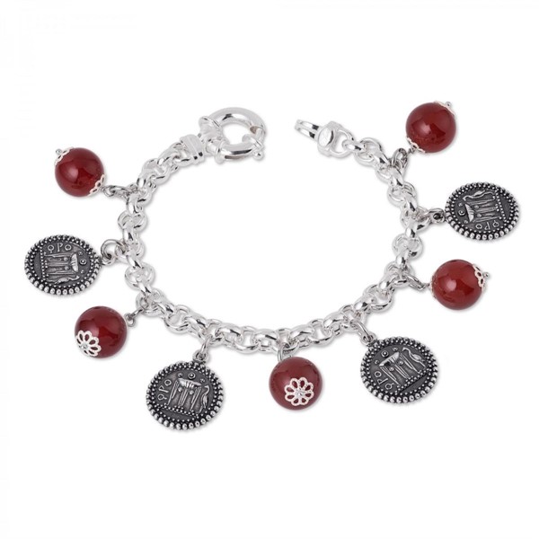 Bracciale con Moneta Statere e agata