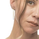 Mono Orecchino Perla Pendente