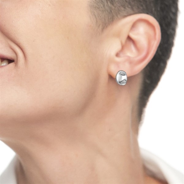 Mono Orecchino a Lobo Bottone