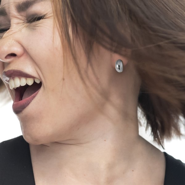 Mono Orecchino a Lobo Ovale