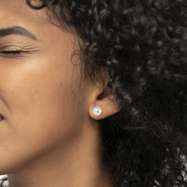 Mono Orecchino a Lobo Perla