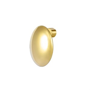 Mono Orecchino a Lobo Bottone Ovale