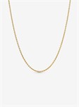 Collana Catenina Placc. Oro 14kt