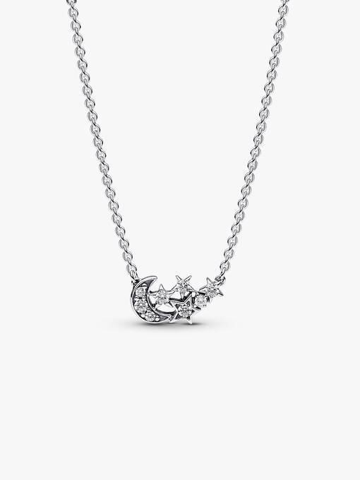 Collana Luna Crescente e Stelle