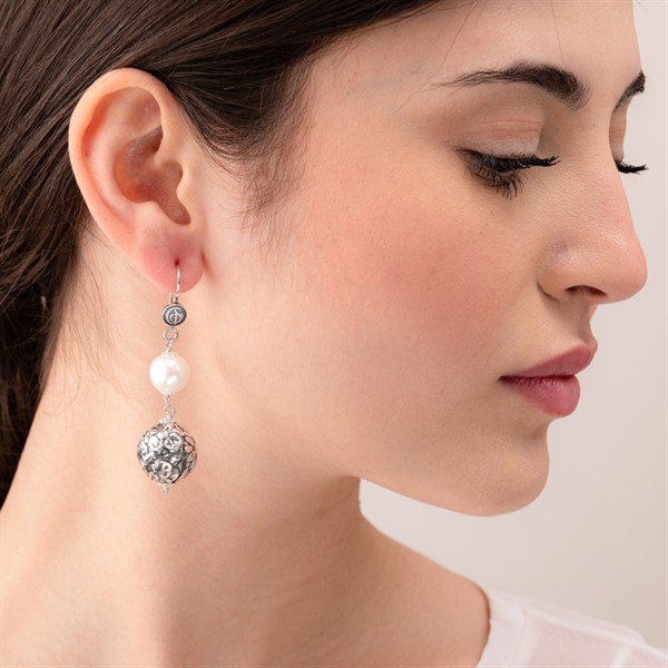 Orecchini Perle e Sinacoli