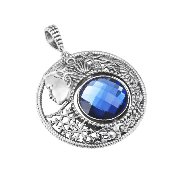 Ciondolo rotondo Mesi Reverse Luglio-Estate